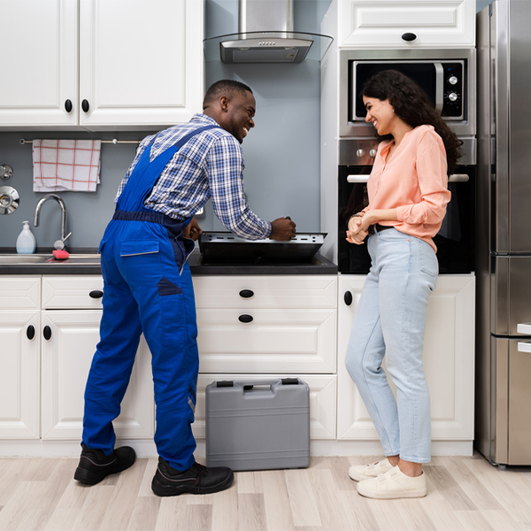 can you provide an estimate for cooktop repair before beginning any work in Walnut KS